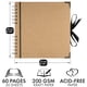 thumbnail image 2 of Álbum de recortes Bstorify, 60 páginas, 20 x 20 cm, papel kraft marrón, 2 of 7