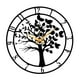 thumbnail image 5 of Reloj De Pared Grande, Decoración Que No Hace Tictac, Decoración Del Hogar Para Oficina, Aula, Granja, Negro, 5 of 5