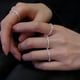 thumbnail image 4 of Sparkling Thin Ring for Women - Versatile Index Finger Jewelry for Stacking and Matching with Any Outfit, 4 of 4