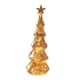 thumbnail image 2 of Figura De árbol De Navidad De Cristal Con Luz, Decoración Navideña Para Ventana, Hogar, Festival, L, Dorado, 2 of 3