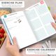 thumbnail image 5 of Planificador de comidas semanal Clever Fox con listas de compras, tamaño A5, 5 of 6