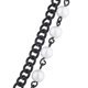 thumbnail image 3 of Collar Lux Accessories Cruz Perlas Sintéticas Negro, 3 of 4