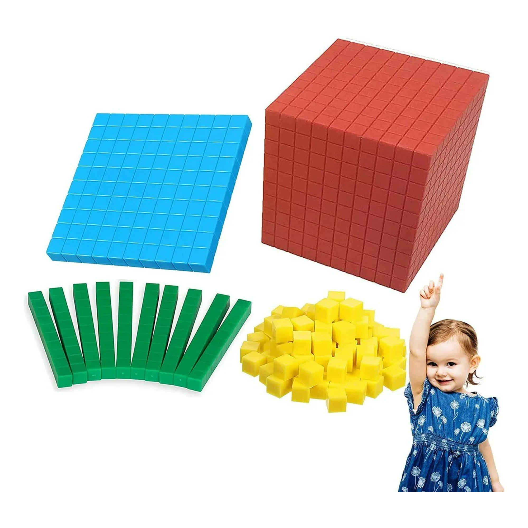 Genérica - 121pcs Base Conectable De 10 Bloques, Ideal Para Juegos Y Educativo
