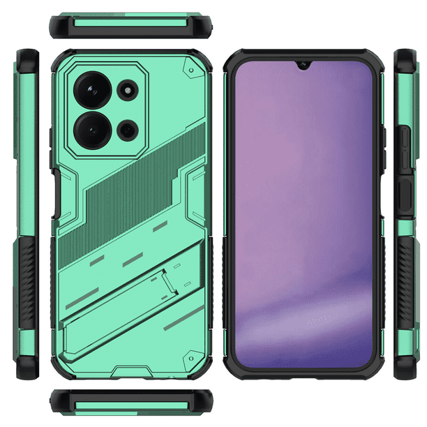 Funda GANGXUN Antigolpes para Xiaomi Redmi 15C 5G con Soporte Invisible, Antihuellas y Protección Completa