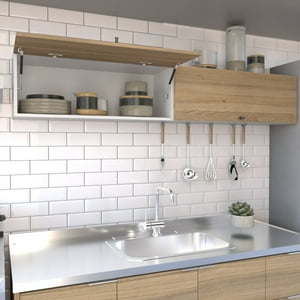 Amv Muebles - Mueble Aereo Mural Estante Flotante Organizador Cocina Aseo