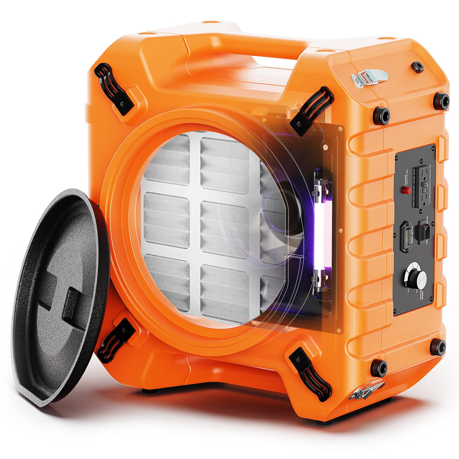 Purificador De Aire Alorair Pureairo Hepa Pro 970 Uv-c 750 Cfm