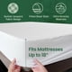 thumbnail image 3 of Protector de colchón SafeRest Sleepure, impermeable, tamaño king, 3 of 9