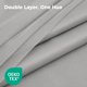 thumbnail image 4 of Cortina Swandream 213 cm Gris Opaca de Doble Capa, 4 of 9