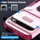 thumbnail image 5 of Funda Armada para Google Pixel 9 Pro XL con Tapa Deslizante y Soporte Magnético Giratorio Rosa, 5 of 5
