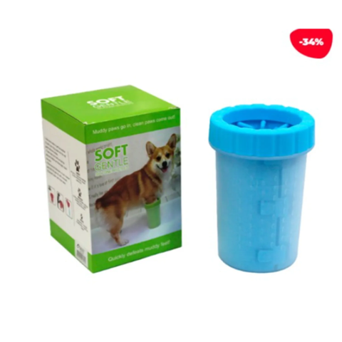 Genérico - Limpiador De Patas Para Mascota Silicona 10X15X8Cm