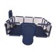 thumbnail image 4 of Niños Playpen Decoración De La Sala De Niños Baloncesto Y Patio De Juego De Fútbol Para Niños Azul, 4 of 5
