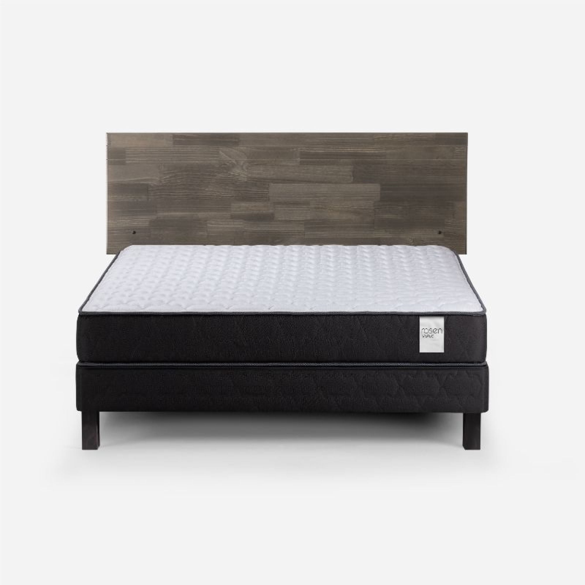 Cama Europea Wave Respaldo Tabor 2 Plazas