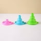 thumbnail image 3 of 1pc/10pcs Collapsible Funnel Food Funnel Foldable Funnel Collapsible Kitchen Funnel Canning Funnel Wide Mouth Bottle Funnel Kitchen Stuff Clearance Kitchen Accessories Kitchen Gadgets Camping BBQ Acc, 3 of 4