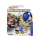 thumbnail image 1 of Coche de juguete Hot Wheels Mario Kart Blue Yoshi Standard Kart 1:64, 1 of 2