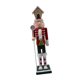 thumbnail image 5 of Cascanueces Decoración Navideña Estatua Muñeca De Madera Artesanía Coleccionable Adorno Abrigo Rojo, 5 of 5