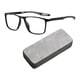 thumbnail image 5 of Gafas De Lectura Deportivas Gafas De Bloqueo De Luz Azul Para Mujeres Hombres Que Viajan Negro Gris 300 °, 5 of 5