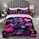 thumbnail image 1 of Jinx Character Theme Bedding Set | Includes 1 Duvet Cover and 2 Pillowcases Soft and Comfortable Suitable for All Seasons, 1 of 1