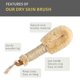 thumbnail image 2 of Cepillo para piel seca Touch Me All Natural Spa Sisal Premium 9 cm, 2 of 4