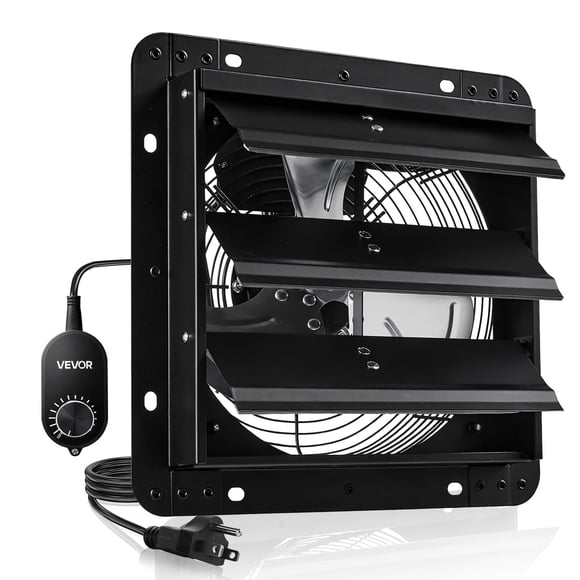 Ventilador extractor con persiana VEVOR de 25 cm para pared y ático