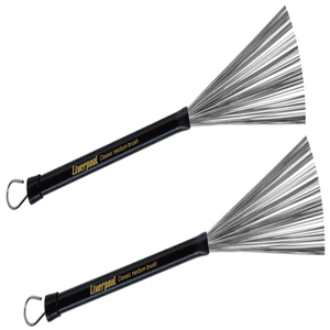 Baqueta Plumilla Para Batería Liverpool Mediano Clásico Mango Acero Va-183