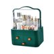 thumbnail image 5 of Cajas De Almacenamiento De Escritorio Contenedor Unidad De Almacenamiento De Cosméticos A Prueba De Polvo Para El Hogar Vanity Green, 5 of 5