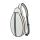thumbnail image 4 of Bolsa De Tenis Bolsa De Viaje Multifuncional Bolsa De Transporte Bolsa De Bádminton Multiusos Beige, 4 of 5