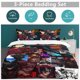 thumbnail image 5 of Black Clover Anime Home Bed 3-piece Set Classic Japanese Anime Polyester Wash Student Dormitory Set, 5 of 5