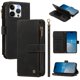 thumbnail image 1 of Funda Cartera iPhone 15 Pro con Cierre, Negro, 1 of 6