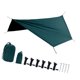 thumbnail image 3 of Tienda De Campaña Individual Toldo De Lona Toldo De Lona Suelo Impermeable Ligero Verde Oscuro, 3 of 5