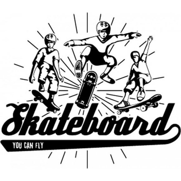 Decomural You Can Fly Skateboard WS-50432