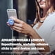 thumbnail image 4 of PopSockets Soporte y Agarre Plegable Diseño Donut Azul, 4 of 7