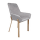 thumbnail image 1 of Sillas Acolchadas De Comedor Brito Con Apoyabrazos - Gris, 1 of 3