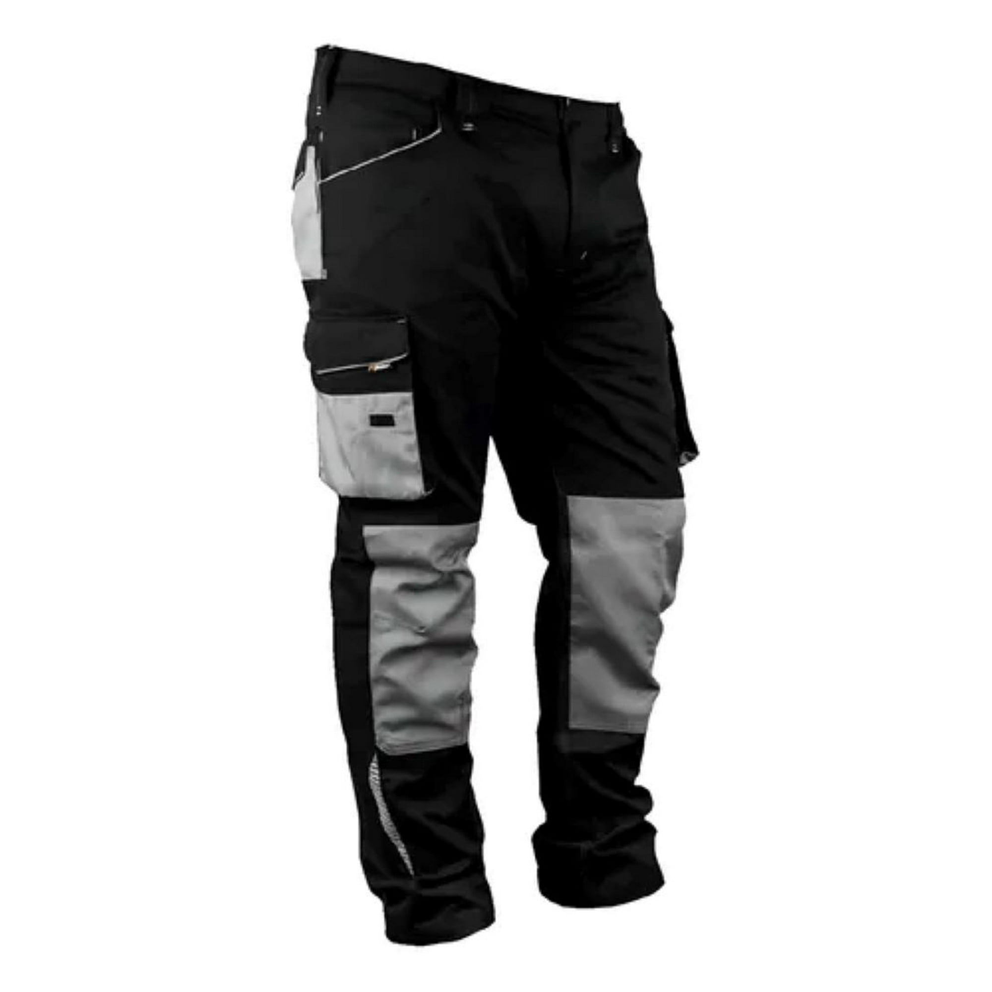 Metalfer - Pantalón Orbit Kbeen Bicolor Negro / Gris Talla Xl