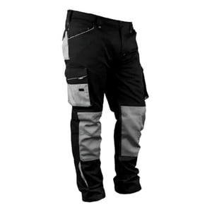Metalfer - Pantalón Orbit Kbeen Bicolor Negro / Gris Talla Xl