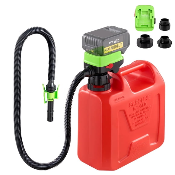 Bomba de transferencia de combustible, sensor de parada automática SoakSea, 12 l/min con manguera de