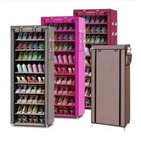 Genérico - Zapatero Organizador De Zapatos 9 Pisos 30 Pares Con Funda