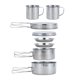 thumbnail image 1 of Juego de utensilios de cocina BeGrit Backpacking Camping 8 piezas para 1-2 personas, 1 of 6