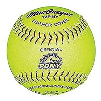 Softbol Macgregor Pony Fast Pitch De 12 Pulgadas (Una Docena)