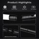 thumbnail image 3 of Espadas láser Oueyes Metal Hilt Dueling RGB, 14 colores recargables, 3 of 8