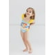 thumbnail image 2 of Camiseta Tankini Y Braguita De Bikini Para Niñas Pequeñas Azul Azulado 4t, 2 of 3