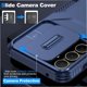 thumbnail image 4 of Funda Resistente para Samsung Galaxy A55 5G con Tapa Deslizante y Protección Militar Azul, 4 of 6