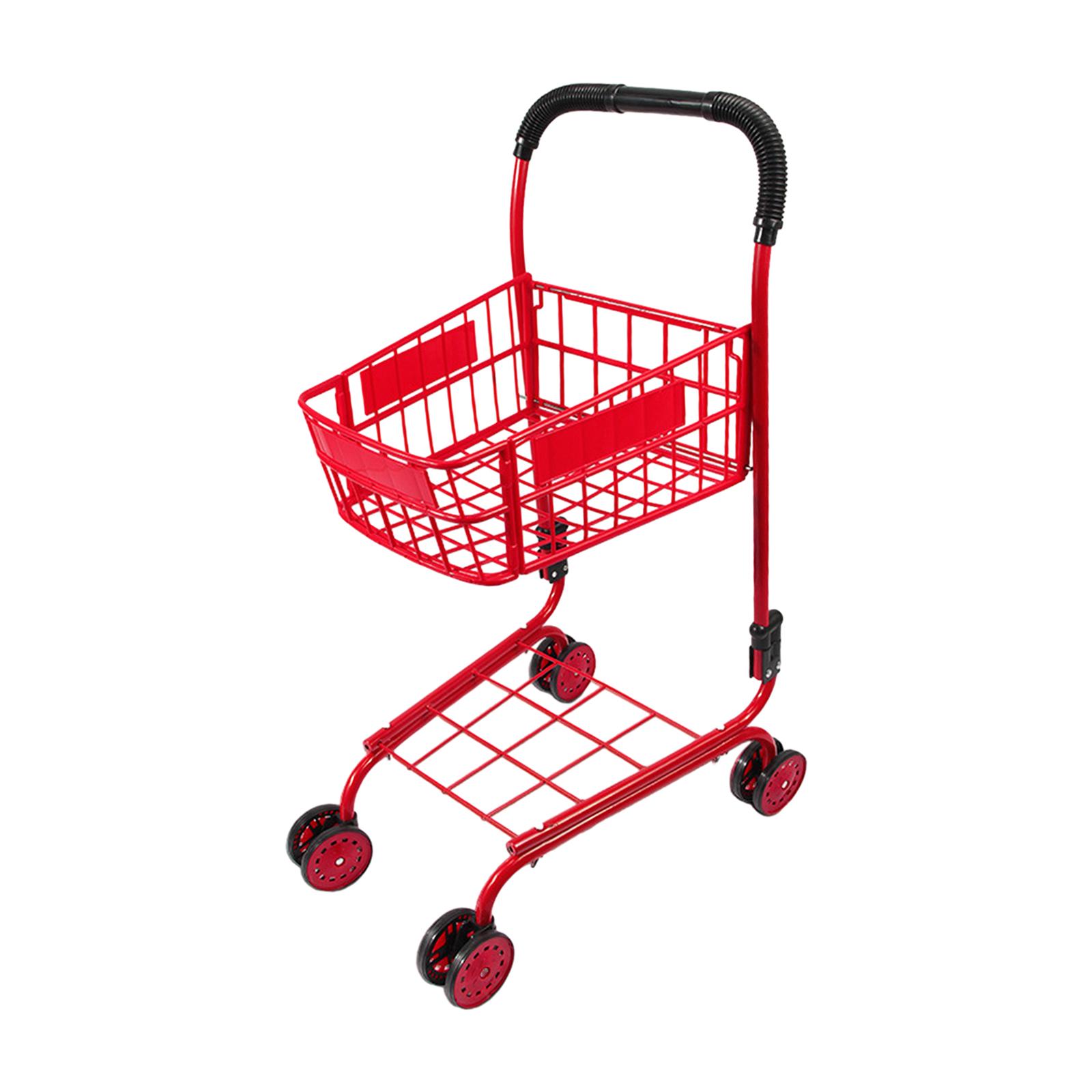 Bothyi - Mini Carrito De Compras, Juguetes Para Jugar A Las Casitas, Carrito De Compras Para Niños Lindos Para Niños Y Niñas