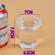 thumbnail image 2 of Xiao Hua 100Pzas Vaso de Plástico Transparente Brillante de 6oz, Vaso de Plástico Transparente Frío para Fiesta, Vaso Desechable para Bodas, Acción de Gracias, Fiestas de Navidad, 2 of 4