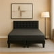 thumbnail image 2 of Cama Europea Espumix New Basic Black 2 Plazas + Respaldo punto, 2 of 5