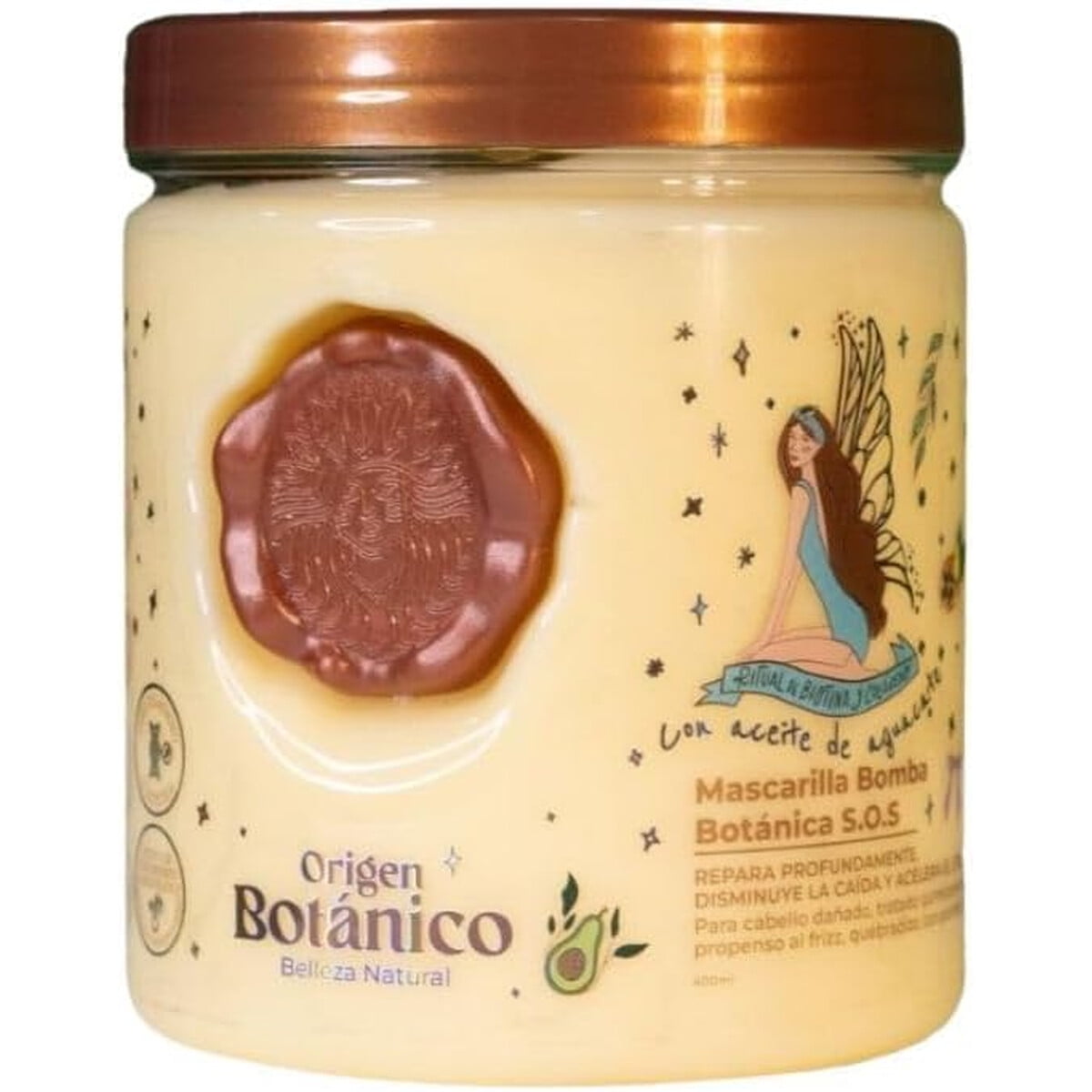 Mascarilla Capilar Origen Botanico S.o.s. Bomba Botanica 400ml