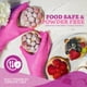 thumbnail image 4 of Guantes desechables de nitrilo London Labs 4 mil rosa 1000 unidades, 4 of 7
