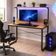 thumbnail image 3 of Escritorio con Repisa Superior Osiris para Home Office, Estudio u Oficina, Diseño Industrial Moderno, 3 of 8