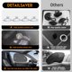 thumbnail image 5 of Cortinas para Ventanas de Auto DETAILSAVER 25x15" Protección UV Paquete de 2, 5 of 6