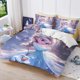 thumbnail image 1 of New Frozen Elsa duvet cover soft and comfortable polyester/cotton children's gift 3pcs bedding anime printing decorations Bed Sheets, 1 of 5