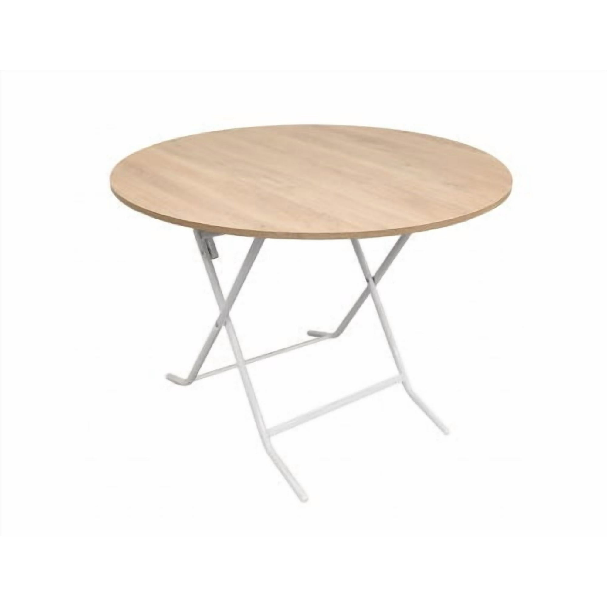 Agm - Mesa Plegable Redonda 1mt.jerez